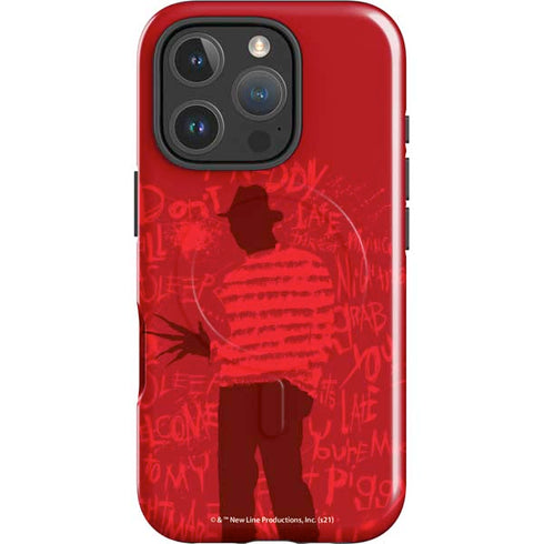 Nightmare on Elm Street Dont Fall Asleep iPhone 16 Pro Magsafe Impact Case